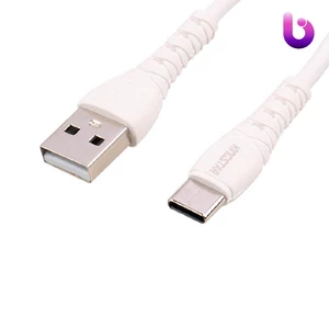 کابل کوتاه تایپ سی 2.1 آمپر کینگ استار K520C طول 25 سانتی متر