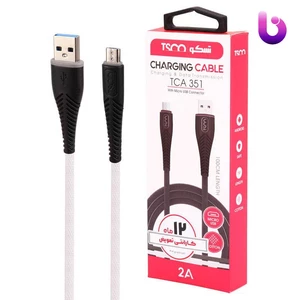 کابل میکرو یو اس بی 2 آمپر تسکو TCA351 طول 1 متر