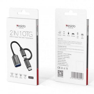 تبدیل Yesido GS02 OTG Type-C / microUSB