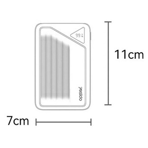 پاور بانک فست شارژ یسیدو YP85 PD 22.5W ظرفیت 20000 میلی آمپر ساعت