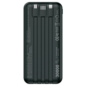 پاور بانک فست شارژ ایکس انرژی X-834 QC3.0 PD 22.5W ظرفیت 30000 میلی آمپر ساعت