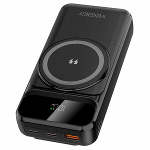 پاور بانک بی سیم فست شارژ ایکس انرژی X-827M QC3.0 PD 22.5W ظرفیت 20000 میلی آمپر ساعت
