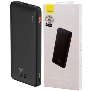 پاور بانک فست شارژ باسئوس Airpow PPQD09000 PD 20W ظرفیت 10000 میلی آمپر ساعت