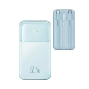 پاور بانک فست شارژ باسئوس Comet Series PPMD02000 QC PD 22.5W ظرفیت 10000 میلی آمپر ساعت