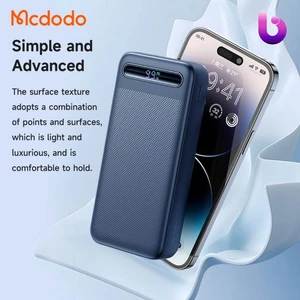 پاور بانک فست شارژ مک دودو MC-389 QC PD 22.5W ظرفیت 20000 میلی آمپر ساعت