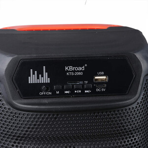 اسپیکر بلوتوثی کی برود KTS-2060 + میکروفون
