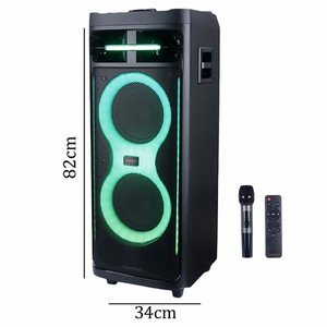 اسپیکر چمدانی بلوتوثی ایکس انرژی Titan + میکروفون و ریموت کنترل