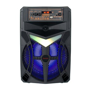 اسپیکر چمدانی بلوتوثی رم و فلش خور Galexbit GS-13 + میکروفون و ریموت کنترل