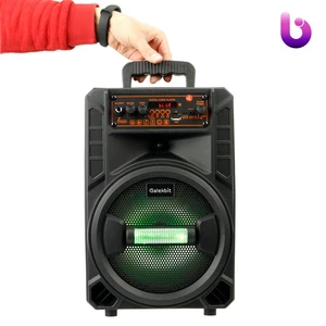 اسپیکر چمدانی بلوتوثی گلکس بیت GS-14 + میکروفون و ریموت کنترل