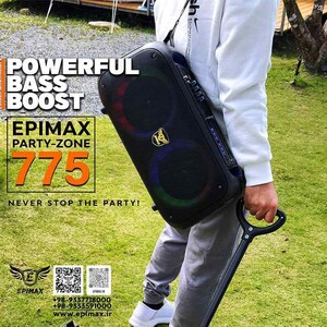 اسپیکر بلوتوثی اپیمکس Epimax 775 + میکروفون و ریموت کنترل