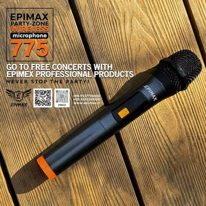 اسپیکر بلوتوثی اپیمکس Epimax 775 + میکروفون و ریموت کنترل