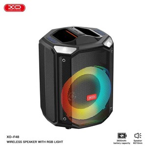 اسپیکر بلوتوثی ایکس او XO-F48 + میکروفون و ریموت کنترل