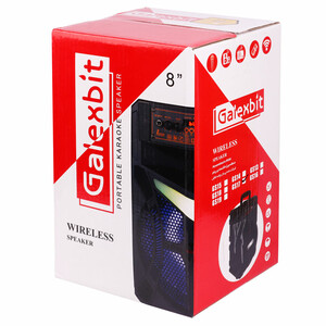 اسپیکر بلوتوثی گلکس بیت GS17 + میکروفون و ریموت کنترل