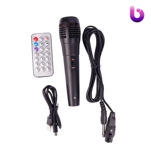 اسپیکر بلوتوثی رم و فلش خور گلکسبیت GS18 + میکروفون و ریموت کنترل