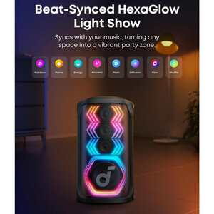 اسپیکر چمدانی بلوتوثی انکر SoundCore Rave 3S A31A3 + میکروفون