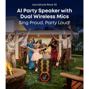 اسپیکر چمدانی بلوتوثی انکر SoundCore Rave 3S A31A3 + میکروفون