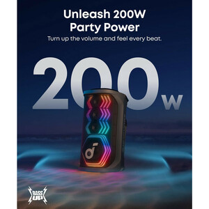 اسپیکر چمدانی بلوتوثی انکر SoundCore Rave 3S A31A3 + میکروفون