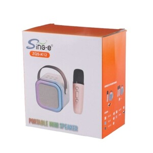 اسپیکر بلوتوثی سینگ ای ZQS-K12 + میکروفون