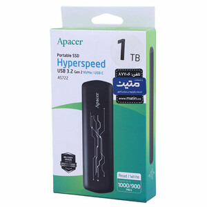 حافظه اکسترنال SSD اپیسر Apacer AS722 1TB