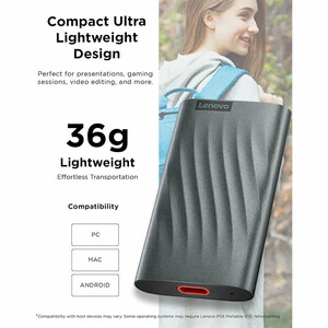 حافظه اکسترنال SSD لنوو Lenovo PS6 512GB