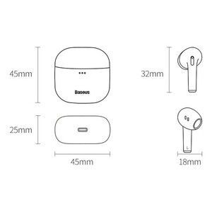 هندزفری بلوتوث دو تایی Baseus Bowie E8 NGE8 TWS