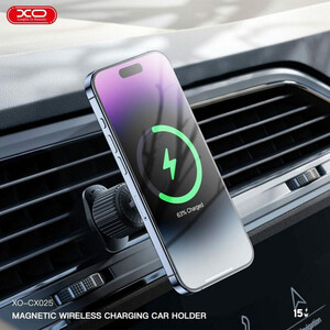 هولدر و شارژر وایرلس 15 وات ایکس او XO-CX025