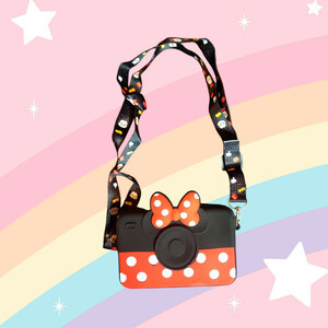 کیف فانتزی سیلیکونی طرح دوربین + بند آویز