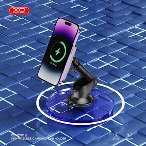 هولدر و شارژر وایرلس 15 وات ایکس او CX018