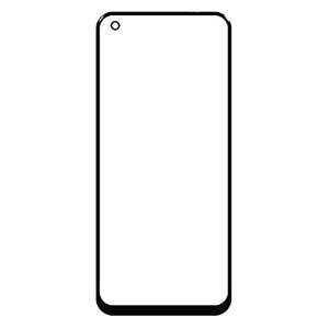 گلس تعمیراتی Xiaomi Redmi Note 9 مشکی