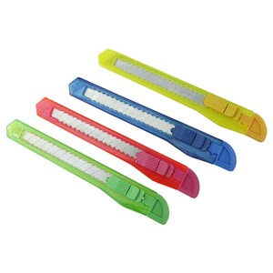 کاتر پلاستیکی کوچک بسته 12 عددی