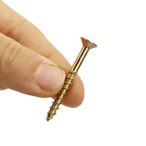 پیچ چوب ایرانی چهار سو سایز (1٫5*8) 4 سانتی متر پک 144 عددی