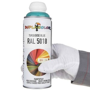 اسپری رنگ آبی فیروزه ای Dupli-Color RAL 5018 400ml