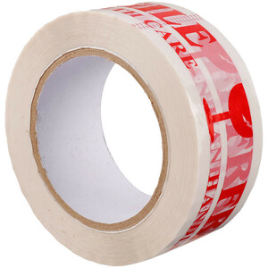 چسب پهن رنگی 5 سانتی متر Fragile White