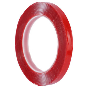 چسب دو طرفه ژله ای قرمز 1 سانتی متر Wonder