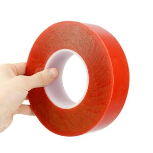 چسب دو طرفه سلولزی قرمز 4 سانتی متر TESA