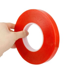چسب دو طرفه سلولزی قرمز 2 سانتی متر TESA