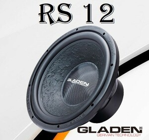 Gladen RS12 ساب ووفر خوش صدای 12 اینچ گلیدن