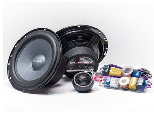 Gladen RS-X165 کامپوننت گلیدن