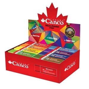 پاک کن رنگی کنکو Canco 06 بسته 32 عددی