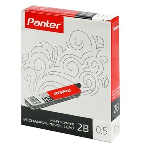 نوک مداد نوکی Panter PL207 0.5mm 2B بسته 12 عددی