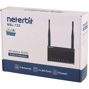 مودم روتر +ADSL2 نتربیت NSL-122