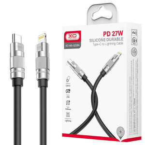 کابل تایپ سی به لایتنینگ فست شارژ 27 وات ایکس او XO-NB-Q228A طول 1.2 متر