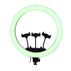 رینگ لایت 18 اینچ RGB LED MJ18