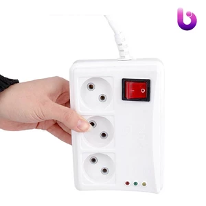 محافظ برق یخچال و فریزر 3 خانه فروزش با کابل 4.8 متری FR231