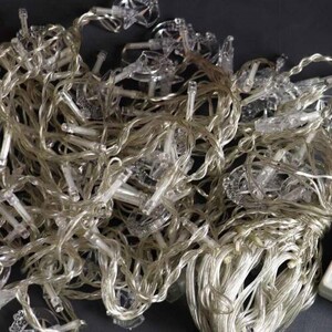 ریسه طرح ماه و ستاره کوچک آفتابی طول 3 متر