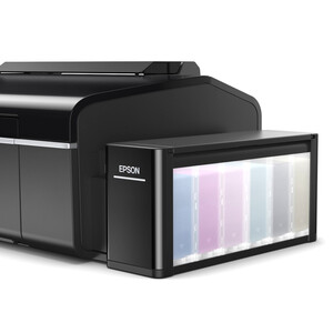 پرینتر رنگی جوهر افشان EPSON L805 فاقد جوهر