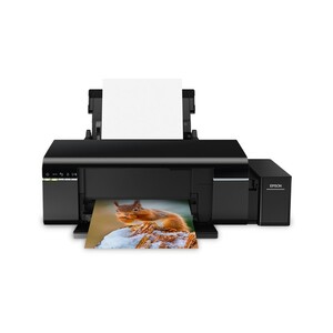 پرینتر رنگی جوهر افشان EPSON L805 + جوهر اصلی