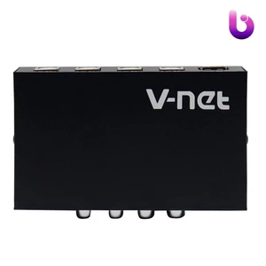 سوییچ پرینتر V-Net USB Switch 4Port