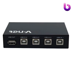 سوییچ پرینتر V-Net USB Switch 4Port