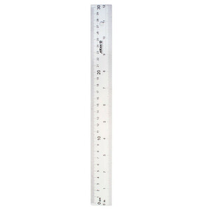 خط کش پلاستیکی آریا Arya 8031 30cm بسته 48 عددی